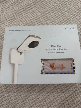 Miku Pro Smart Baby Monitor - White